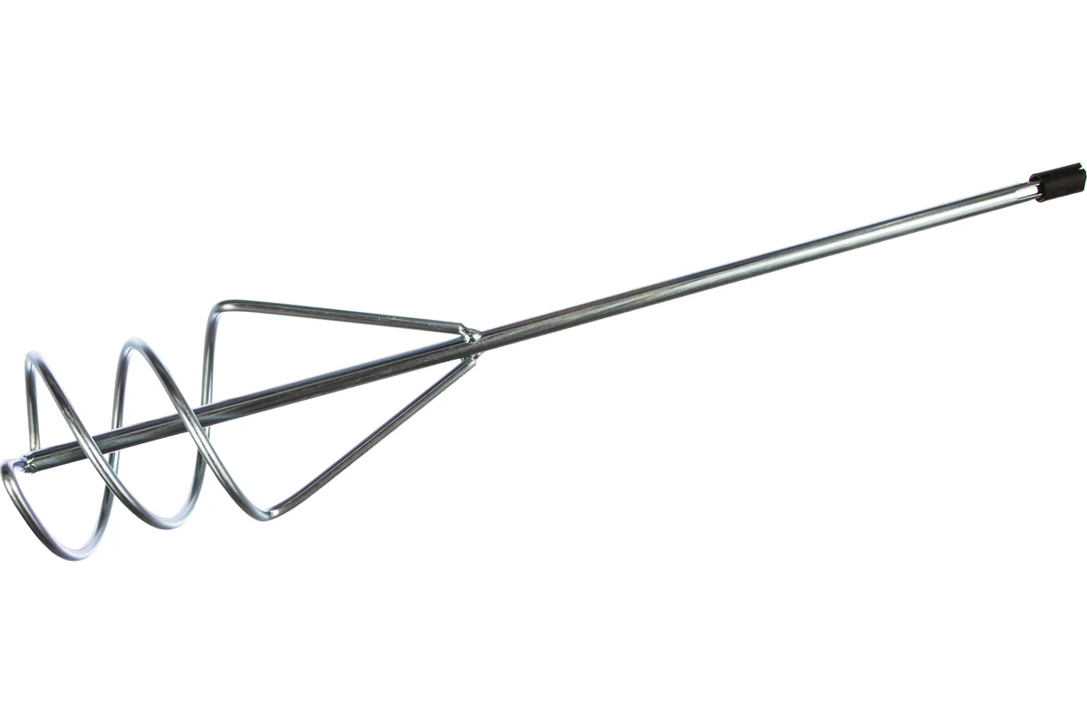 Миксер Bohrer для перем.  песчано-гравийных смесей 60х400 мм (сталь оцинкованная), хвостовик