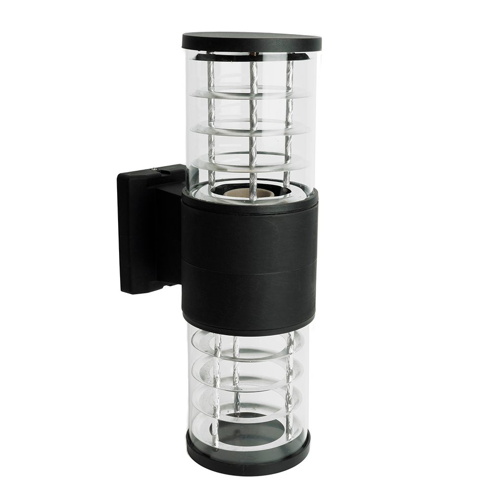 Светильник садово-парковый, 230V E27, DH0802-P, черный пластик (20)