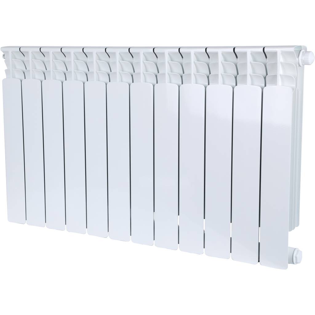 Радиатор биметаллический STOUT Space 500 12 секций нижнее правое подключение(_1_)