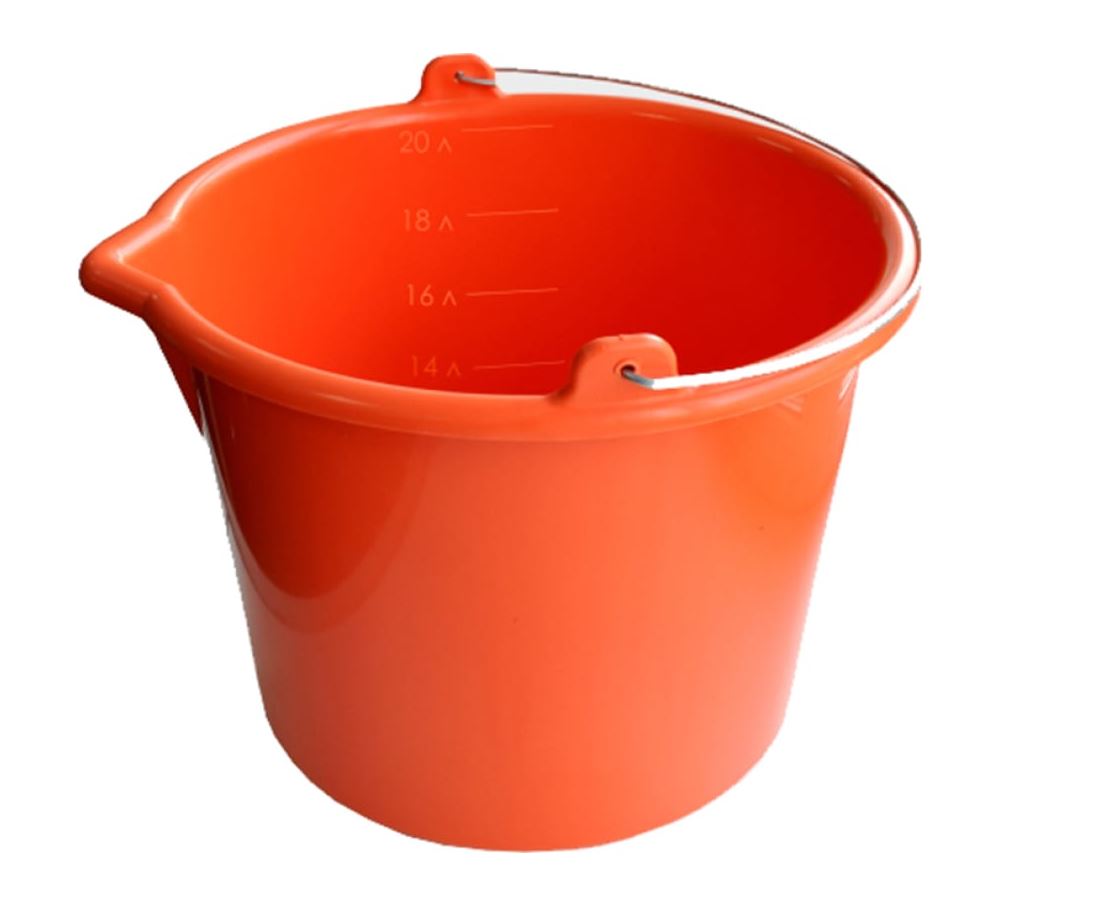 Ведро DECOR д/смесей 10 л, ударопрочное, серия "PROFI" (15шт/уп)