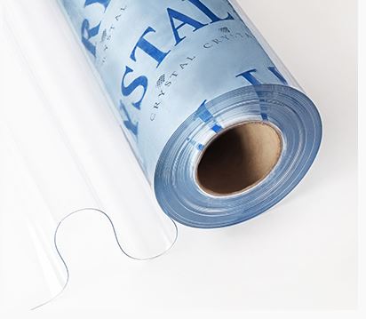 Клеенка ПРОЗРАЧНАЯ CRYSTAL 100% ПВХ 1,5мм*1,0м*15м  1/1