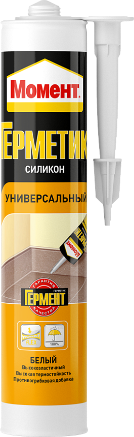 Герметик "Момент" Силик Унив Прозр 280 мл (12 шт)