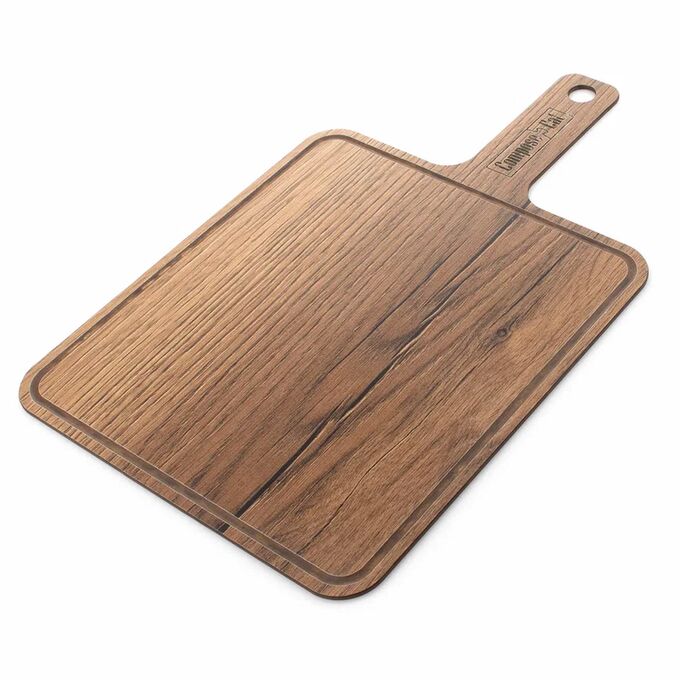 Доска разделочная "COMPOSE EAT" Everyday" 33х18х0,4см с ручкой, цв.дуб коричневый