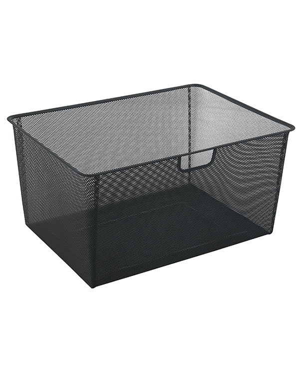 Корзина мелкосетчатая ПРАКТИК Home GBM 60х30, графит