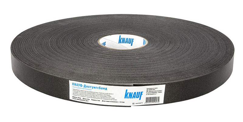Лента уплотнительная для профилей Дихтунгсбанд 0,03х30м КНАУФ(24)