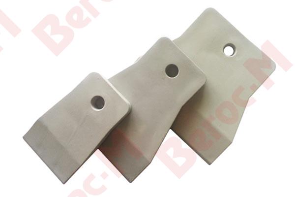 Шпатель "888" резиновый белый 60мм (5)