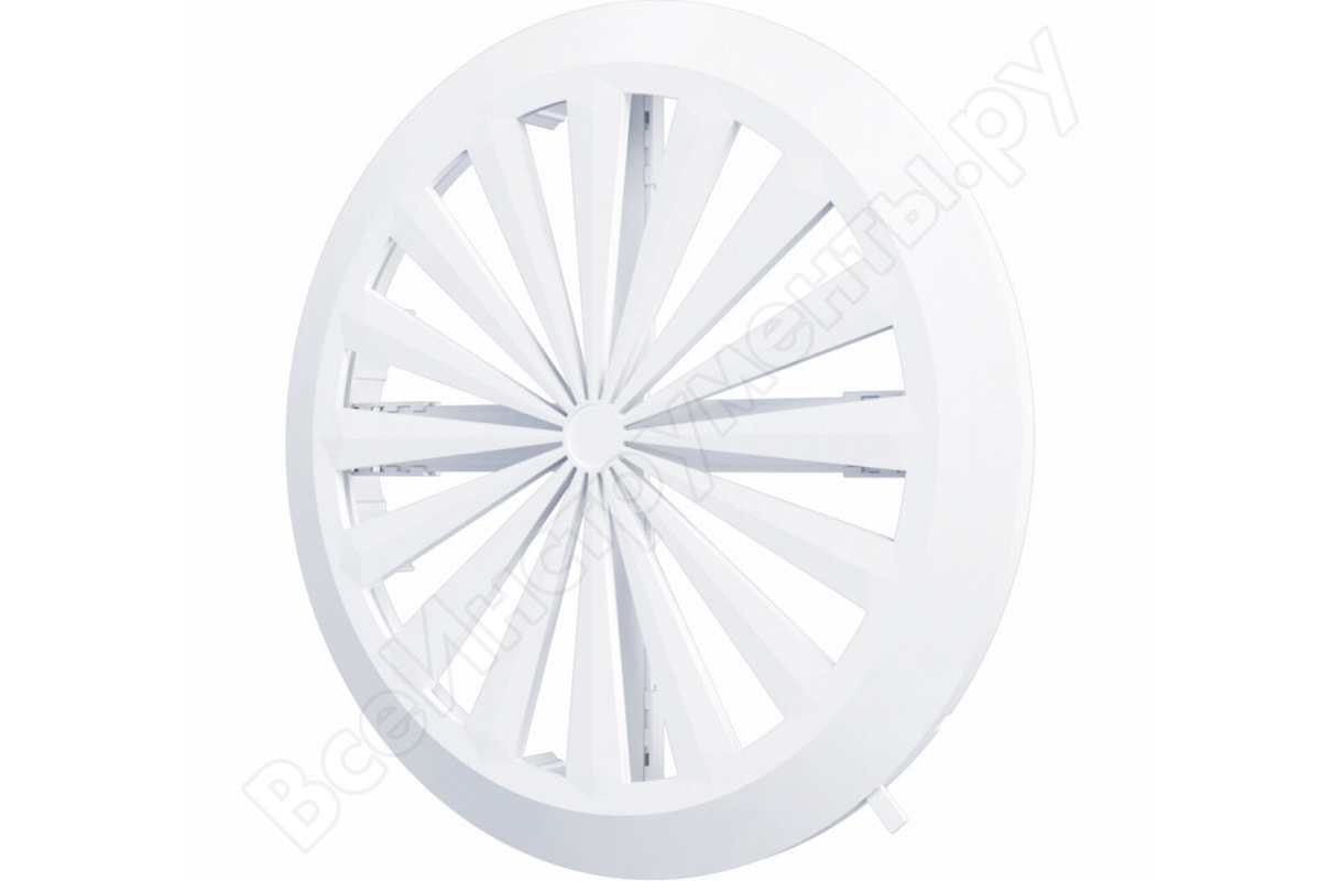 Решетка универсальная регулируемая D180  с фланцем D90-160 (18)