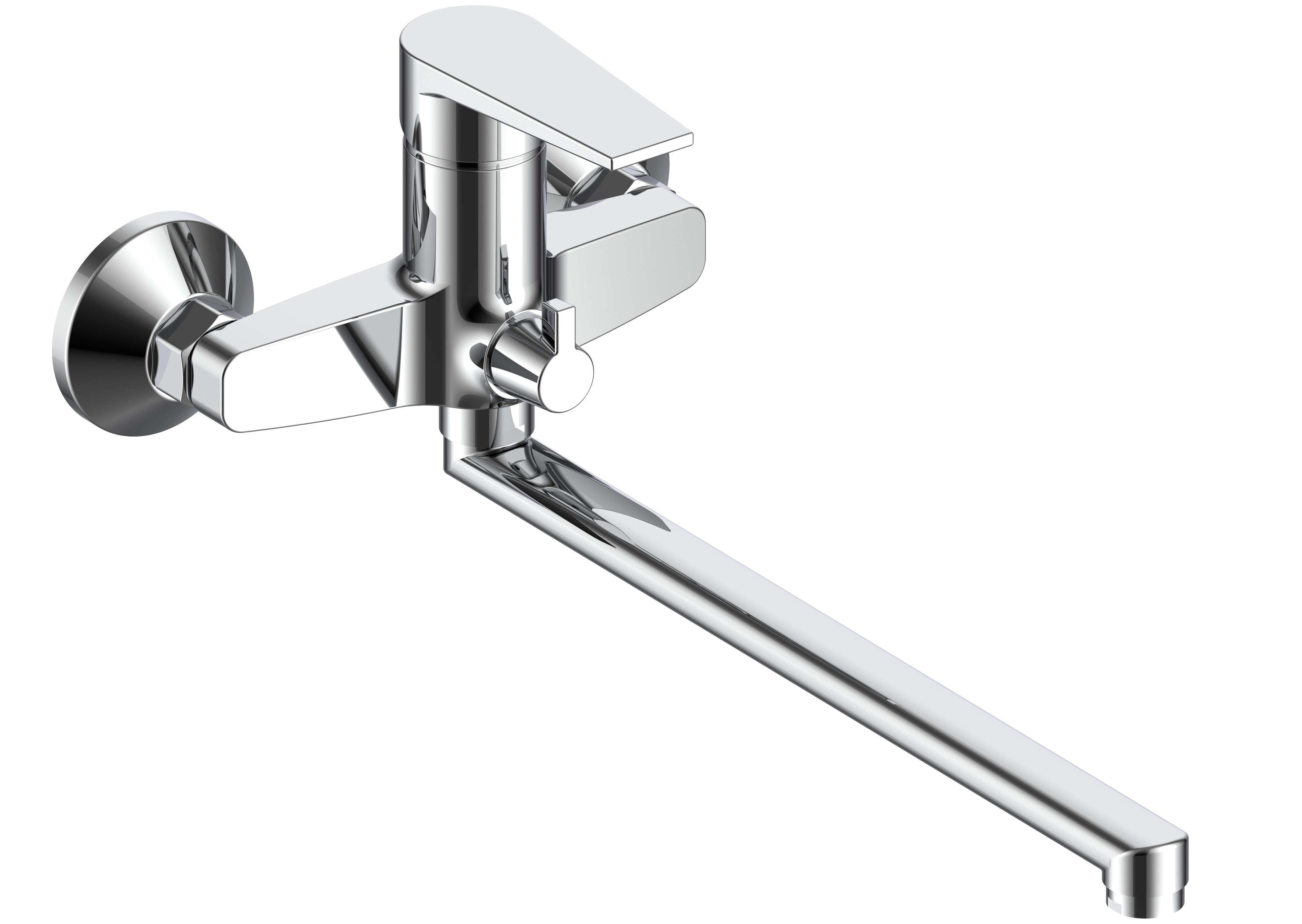 Смеситель Budapest для ванн, c изл.325 мм, c акс., арт. BT31