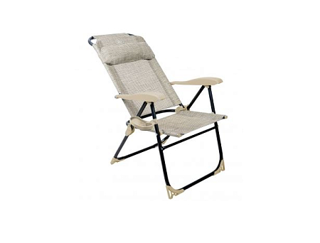 Кресло-шезлонг с полкой (КШ2/3 ротанг)