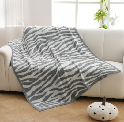 Плед Zebra 130*160 серый