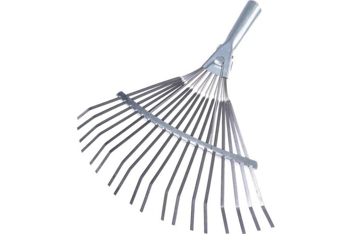 Грабли веерные 22 прутка без черенка (50)
