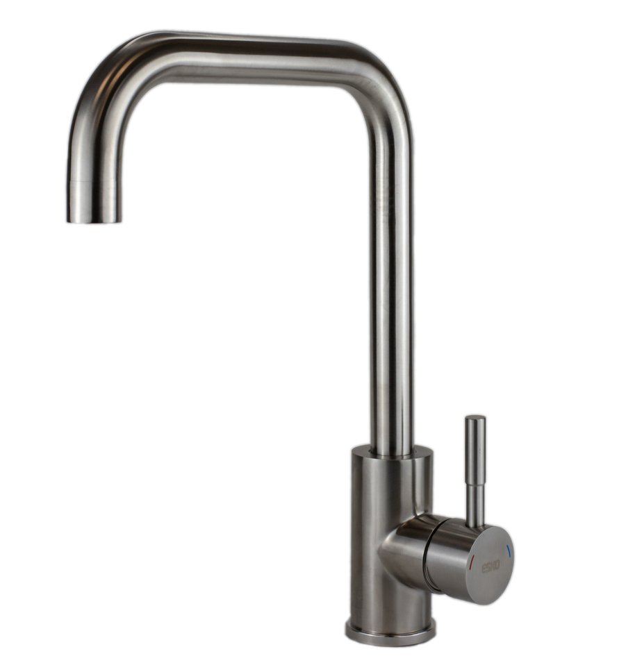 Смеситель для кухни, высокий излив, нерж., арт. К5(__)