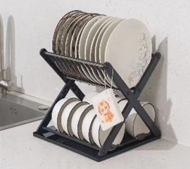 Сушилка для посуды черная