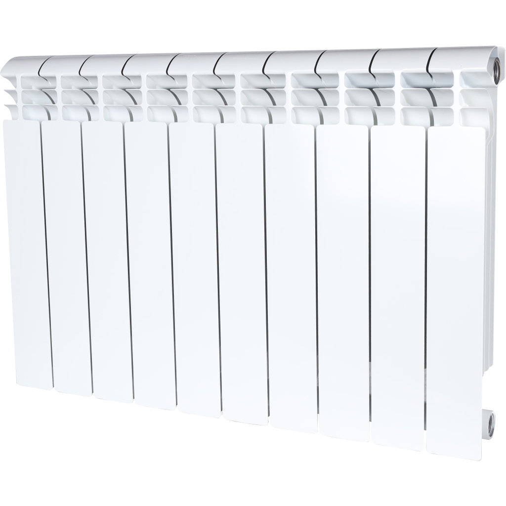 Радиатор алюминиевый STOUT VEGA 500 10 секц. (Вт 187)(_1_)