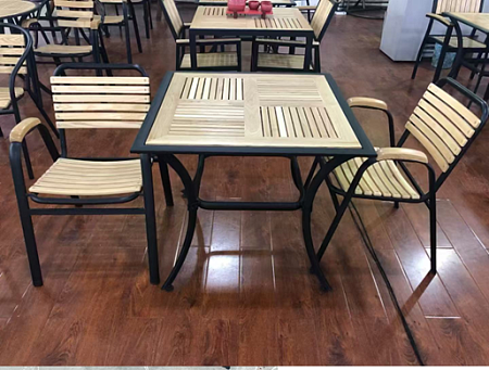 Набор садовой мебели Сосна стол+2стула