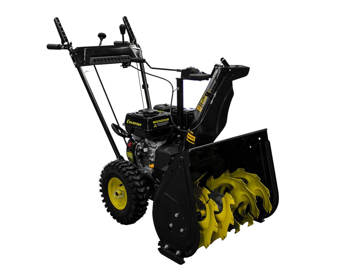 Снегоотбрасыватель CHAMPION ST655 (6,5лс 56см 6F/2R колеса 3,6л 57кг руч.стартер)