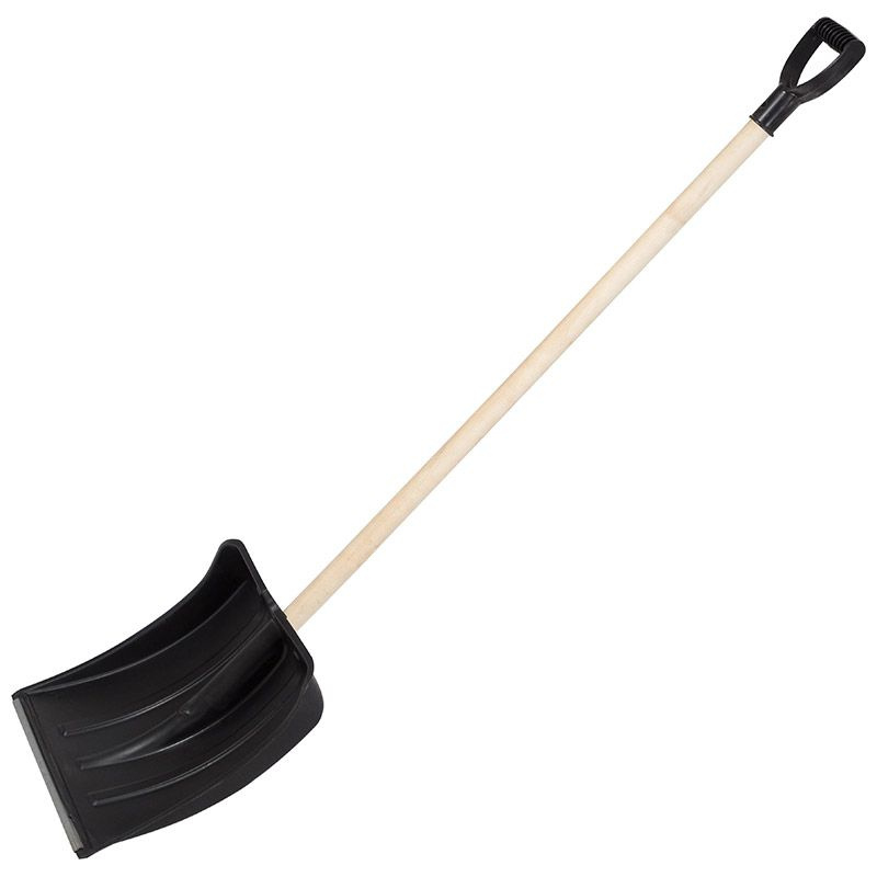 Лопата ЛС СНЕЖИНКА ширина ковша 380мм, длина ковша 365мм, длина по изгибу ковша 380мм, морозостойкая