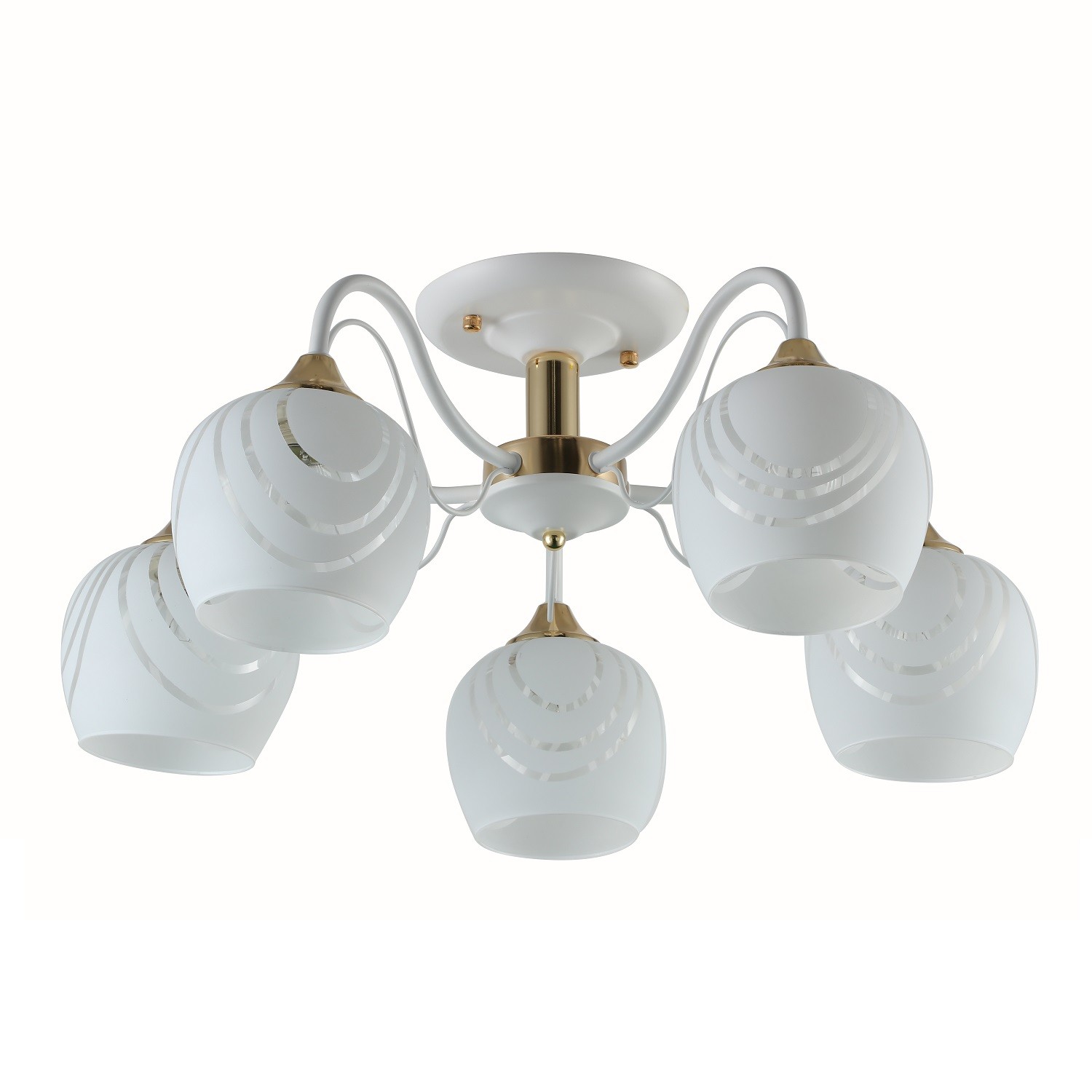 Светильник потолочный 10067/5FGD+WT WT