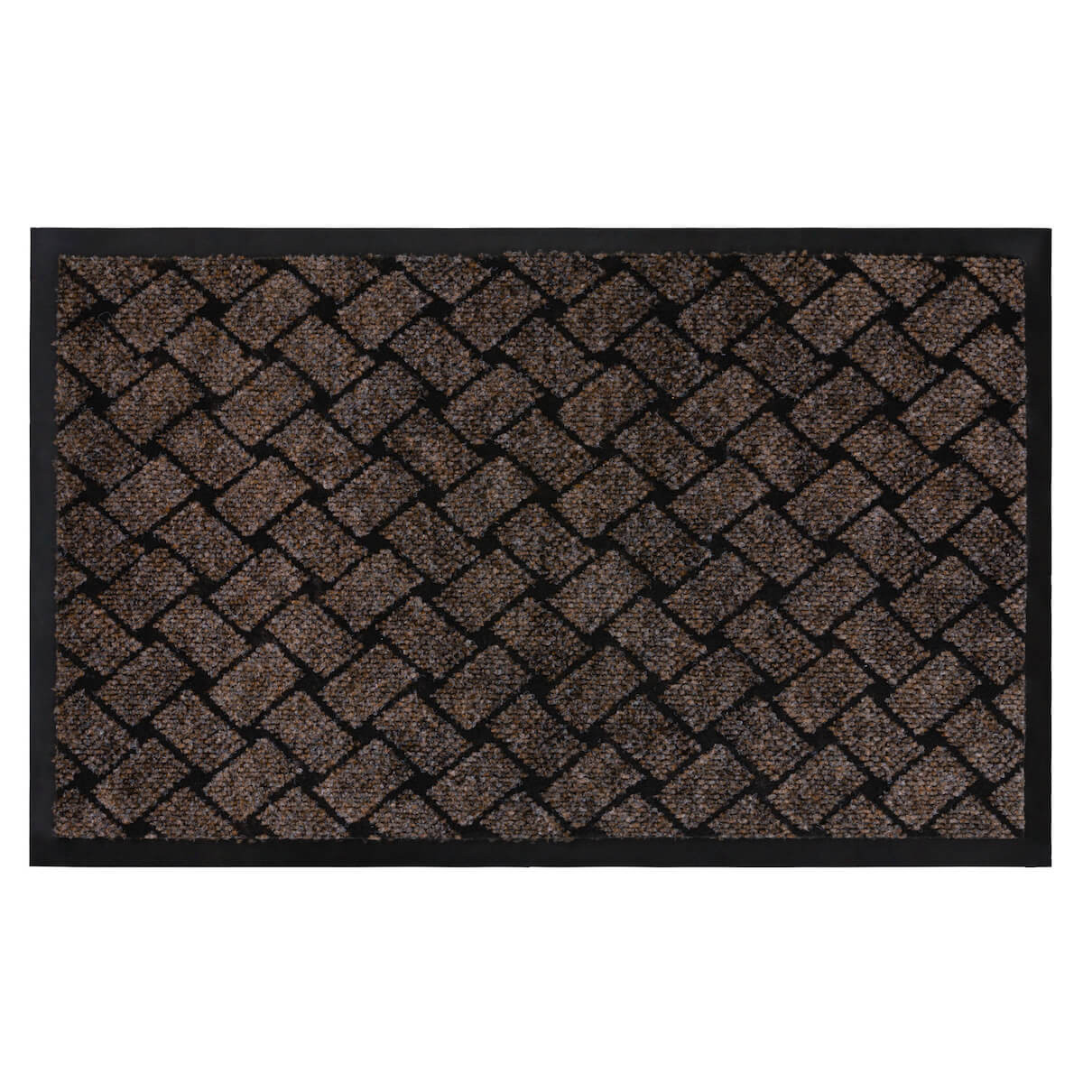 Коврик придверный Corino 0.6*0.9м, коричневый