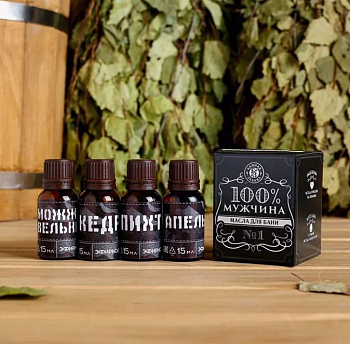 Набор "100% мужчина" 4 масла 15 мл   