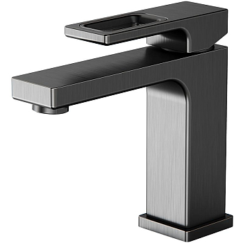 Смеситель для раковины GAPPO G1017-9 оружейная сталь