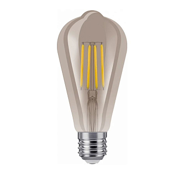 Светодиодная (LED) Лампа ART SMOKY Smartbuy-ST64-5Вт/1800К/E27