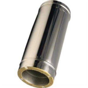 Труба-термо 1,0м, 200х280, AISI 430/Оц, 0,8мм/0,5мм, (К)