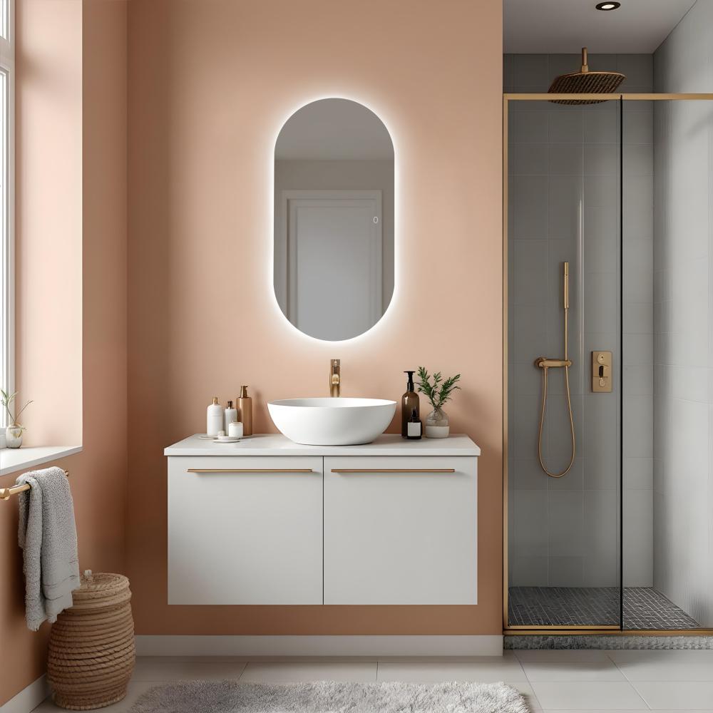 Viva 550х1050 (cенсорный выключатель) гор-верт зеркало