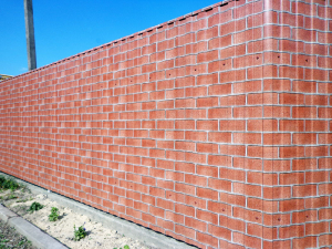 Профилированный лист С-8*1200 (ЭС-01-Кирпич-0.5) 2м.(1лист=2,4кв.м)