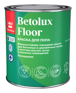 Краска для полов BETOLUX FLOOR C гл 0,9л (6)