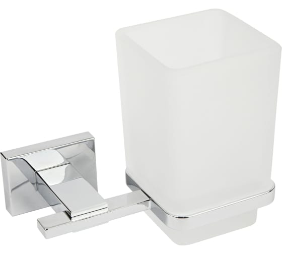 Стакан 1-ый с держателем Zenfort коллекция "Фрай", хром