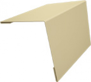 Планка угла наружного (ПУН 1014-75*75*3000) слоновая кость