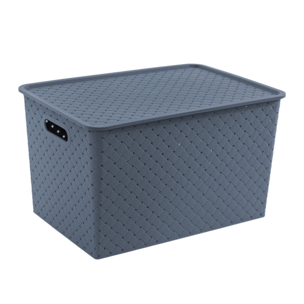 Корзина д/хранения 14,0л 350*245*205мм Береста с/кр космик "ВТ" (12)