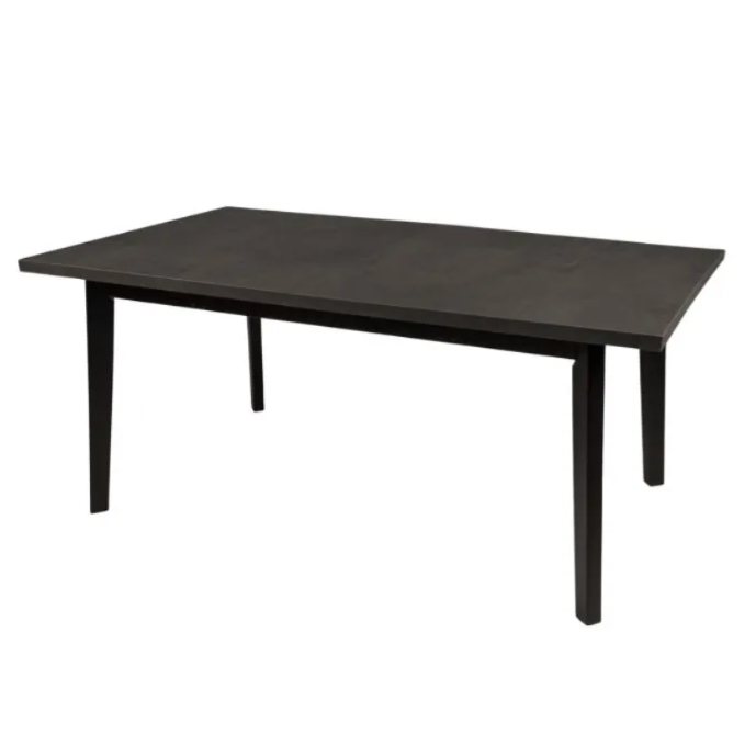 Стол Галактика 160 1600(550)*900 Сланец Скиваро 4H-14 черный