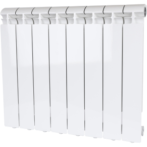 Радиатор алюминиевый STOUT ALPHA 500 8 секц. (Вт 174)(_1_)