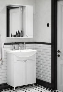 Тумба Сириус 65 + рак. ЭЛЕГАНС 650 Rosa (1)