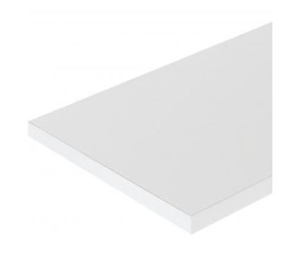 Деталь мебельная 1200х600 Белый Матовый 1850 ( с кромкой ПВХ 0,5мм) (1)