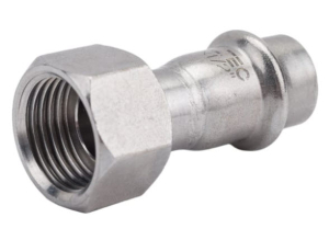 Соединитель с накидной гайкой нерж. сталь 15х1/2" (5/200)