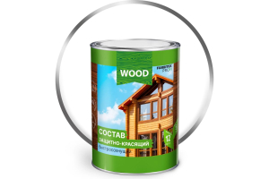 Состав защитно-красящий для древесины быстросохнущий цв. бесцветный (0.75 л) Farbitex Profi Wood (8)