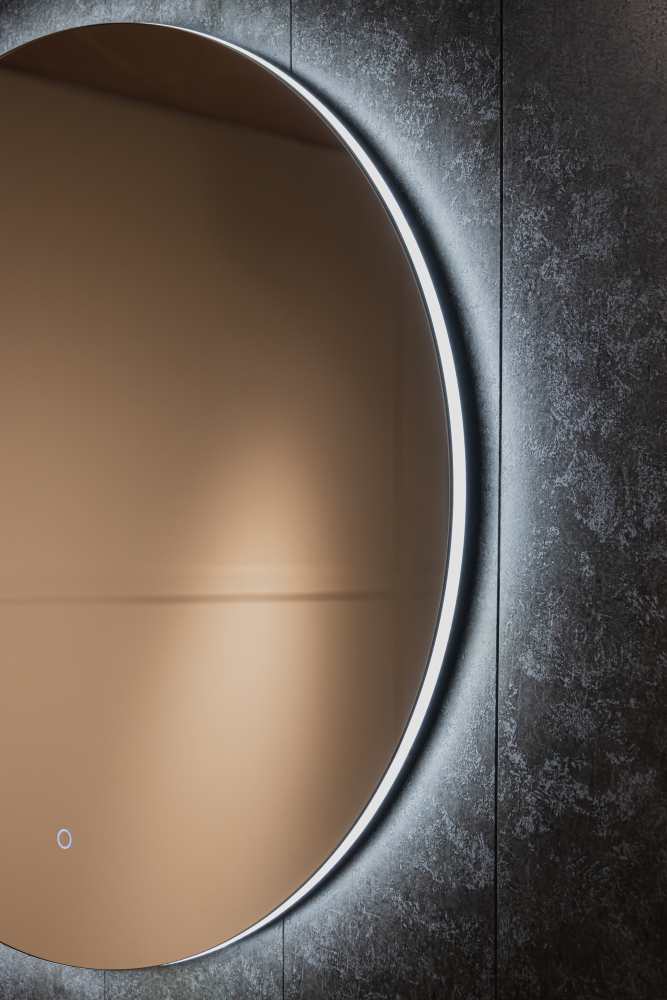 Плаза D770 (сенсорный выключатель) зеркало_торцевая подсветка