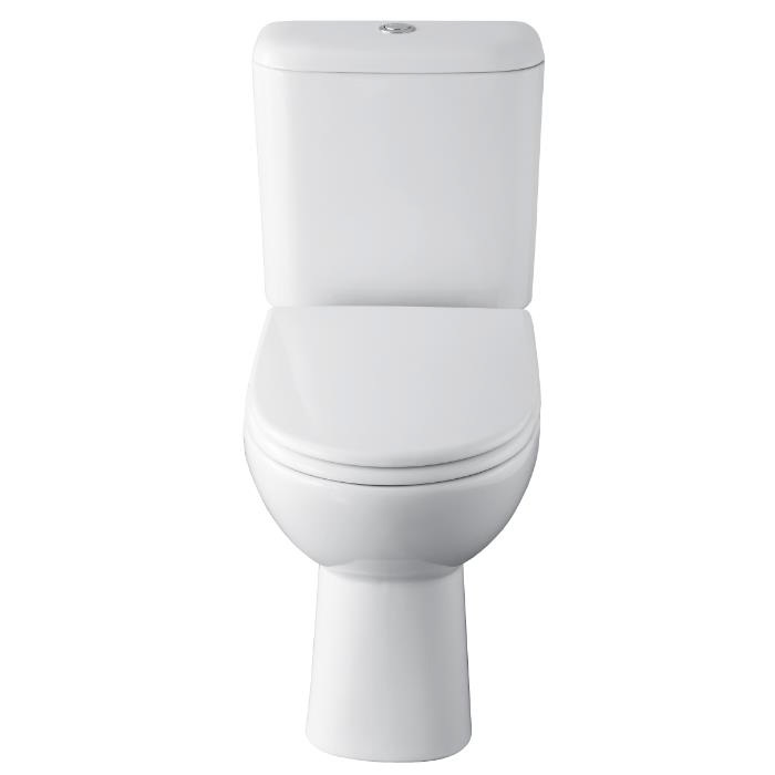 Унитаз Компакт Roca ACCESS  Сиденье микролифт, гориз. выпуск (белый)(__)