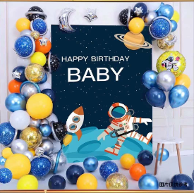 Наб. шаров детск "Космос"
