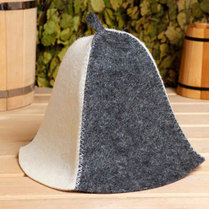 Шапка для бани "Классическая" комбинированная МИКС 3536421