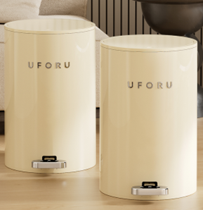 Ведро для мусора с педалью 15л "СВЕН", 22,5*40 см