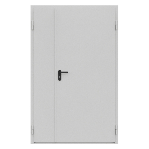 Дверь противопожар. 2ДП (EI-60, без доводчика, 90кг) RAL 7035 1350*2050 правая