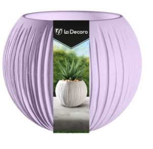 Кашпо "Сфера Мини" (0,3 л.) Цв. Лавандовый сорбет (Арт. КШ-4428)