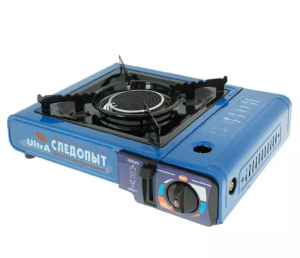 Плита наст. газовая "СЛЕДОПЫТ - UltrA", керам. (с переходником)/6/