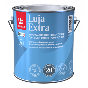 Краска экстра-стойкая LUJA EXTRA A п/мат 2,7л (6)