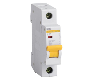 Автоматический выключатель 1P 50А С ВА47-29 4.5кА IEK