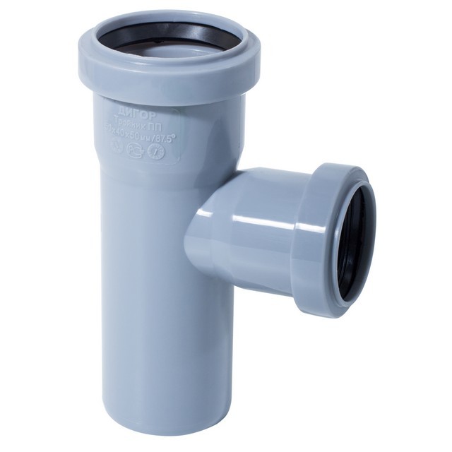 Тройник PP Pro Aqua Comfort 50x40/87,5 (28)